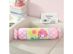 Almofada Cilíndrica Hello Kitty Diabinho Estilo Dopamina Doces Cartoon Fofa CHABERLU