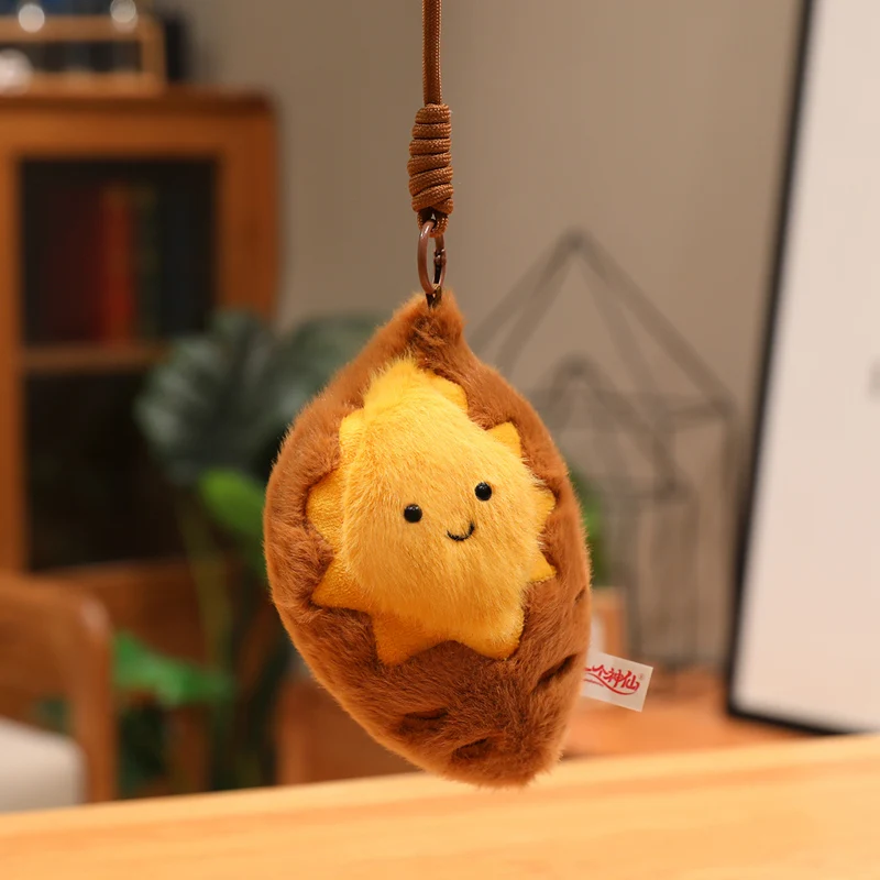 Chaveiro De Pelúcia De Batata De Desenho Animado Realista E Fofo (18 Cm)