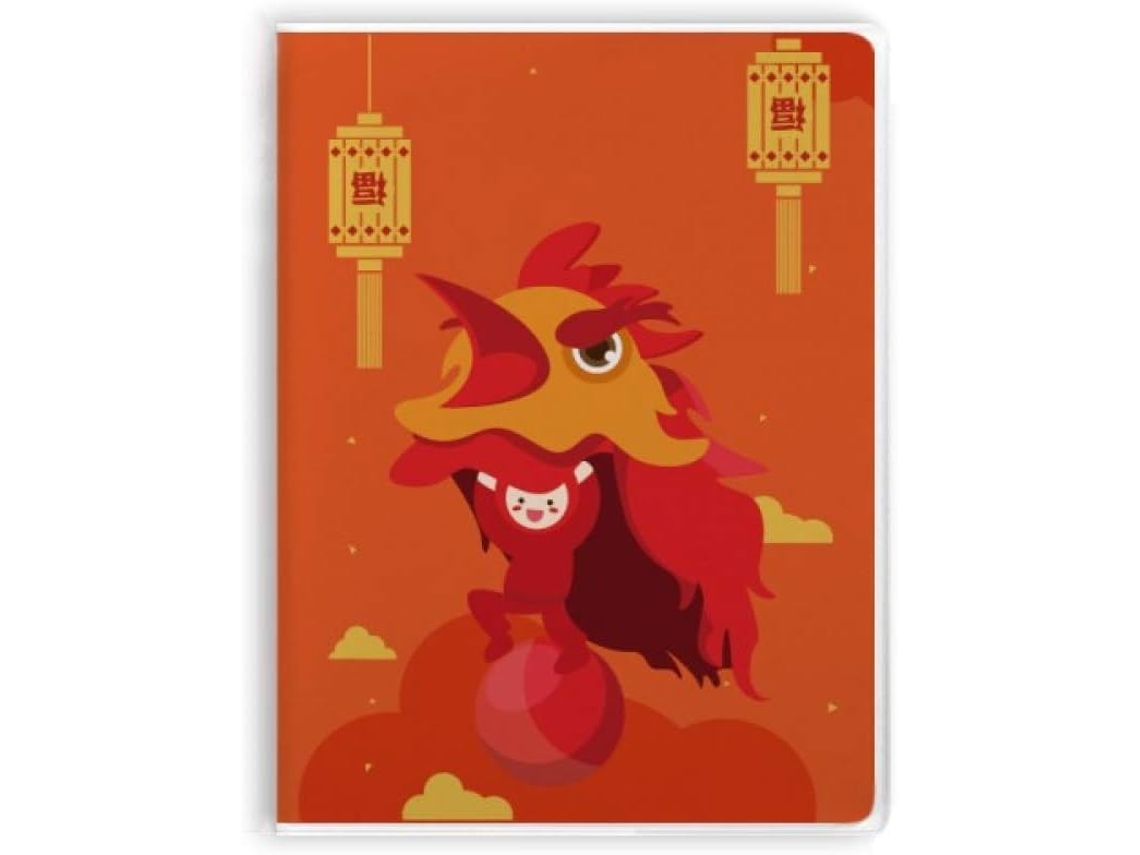 Red Lantern Carnet De Notas Com Sopa De Cobertura Motif Lion