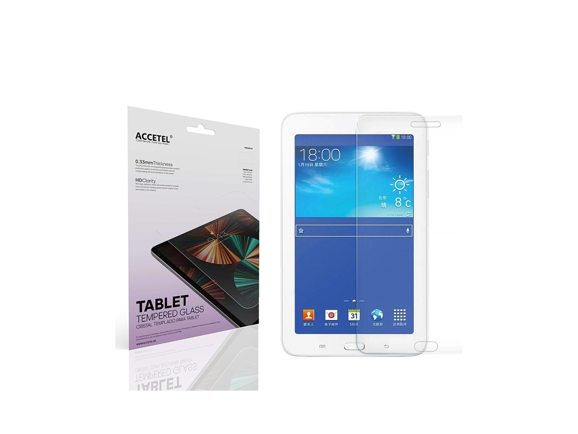Película De Vidro Tablet - Samsung Galaxy Tab 3 Lite 7.0'' T110