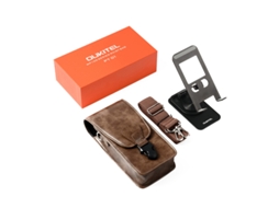 Étui Pour Oukitel Wp100 (cuir, Fourni Avec Supports) Marron