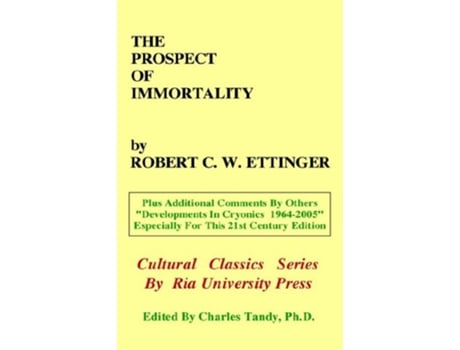 Livro The Prospect of Immortality de Robert C W Ettinger (Inglês)