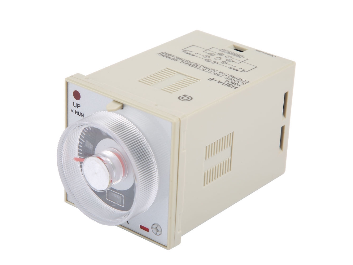 Relé Temporizador Retardado Série H3ba H3ba 8 10s 200/220/240v 8 Pinos