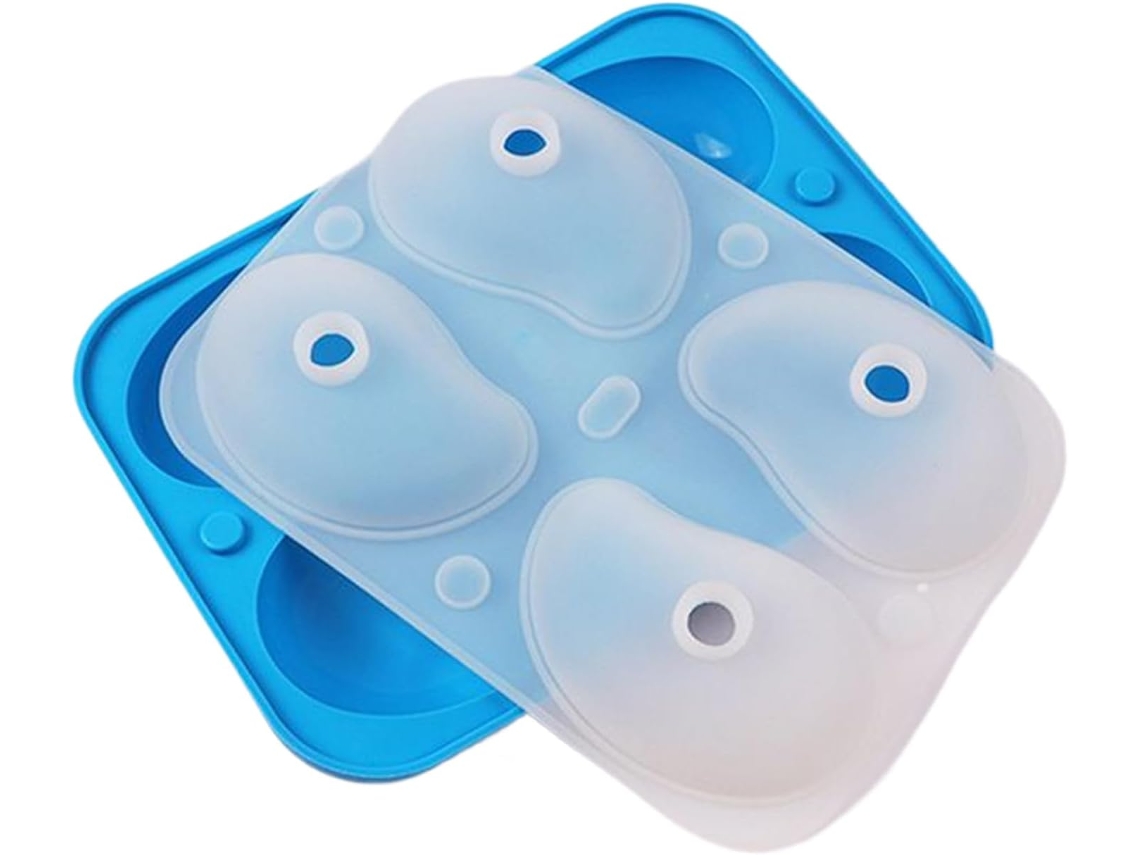 Molde De Silicone 3d Mousse Com 4 Cavidades - Fácil De Desenformar