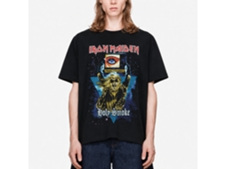 Iron Maiden Holy Smoke Space Triangle T-shirt Unisex Adults Size:xxxl