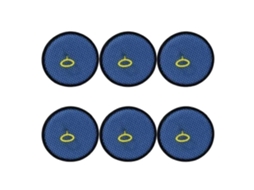 6pcs Compatível Para Midea P3, Vh1704, P3-l, Aspirador Pó Core Filtro Peças Sobressalentes Acessório