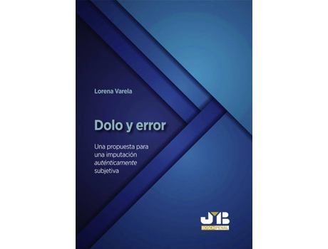 Livro Dolo Y Error de Varela Lorena