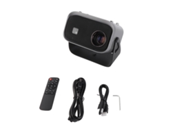Projetor Portátil 1080p Lcd 2.7 Polegadas Com Correção Trapezoidal