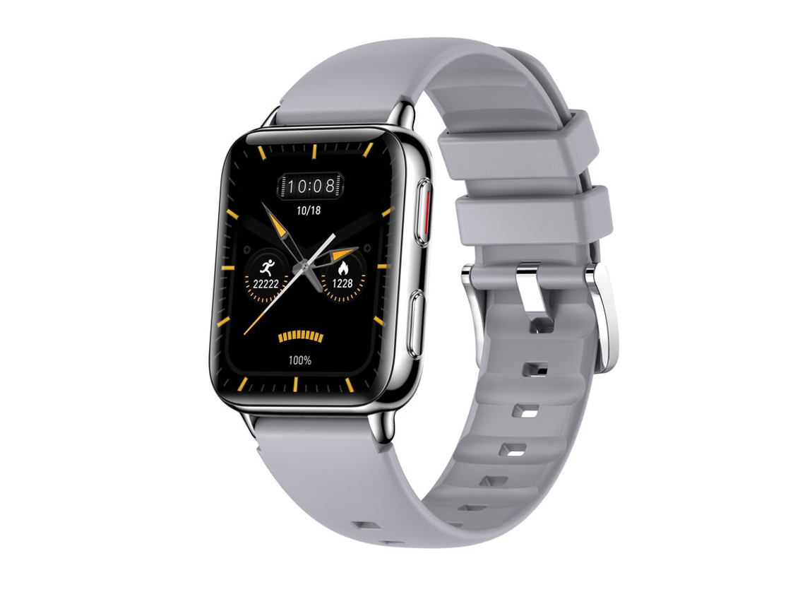 Smartwatch, Tecido Hd de 1,78 Polegadas, Multiesportivo, IP67 À Prova Dágua, Prata Bestvite