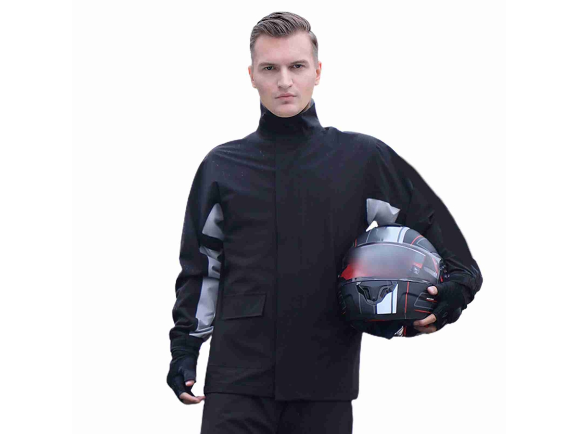 Traje Mali de Chuva para Homem, Impermeável, Casaco e Calça, Conjunto para Moto, Chuva