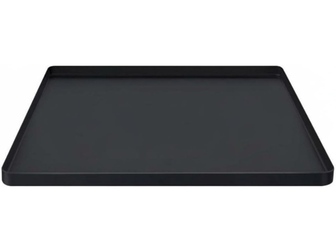Bandeja protetora de silicone antiderrapante e impermeável Predolo para entrada, Preta, 73-73-2 cm