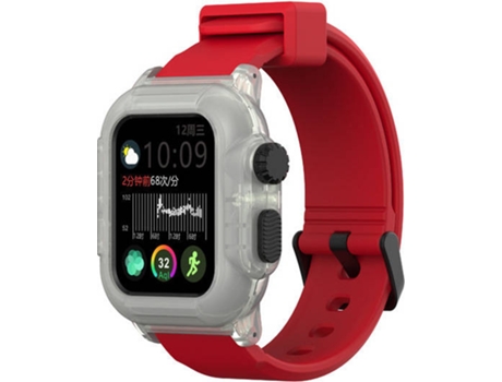 Capa WISETONY Apple Watch Series 4, 40 mm Vermelho
