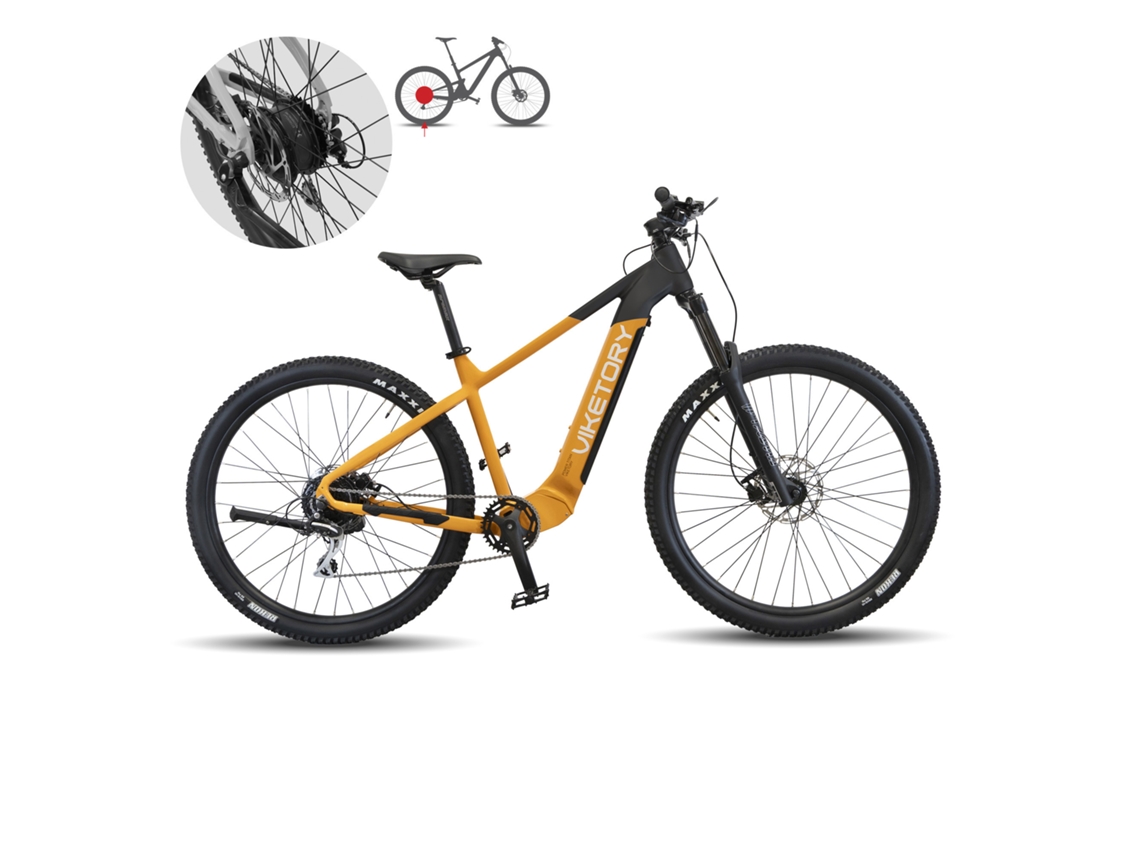 Roktar Ebike Mtb Laranja/preta VIKETORY