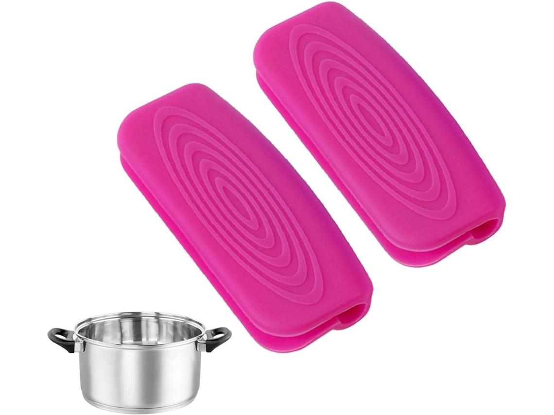 Cabos De Silicone Para Panelas Ferro Fundido, Suporte Para Cabos