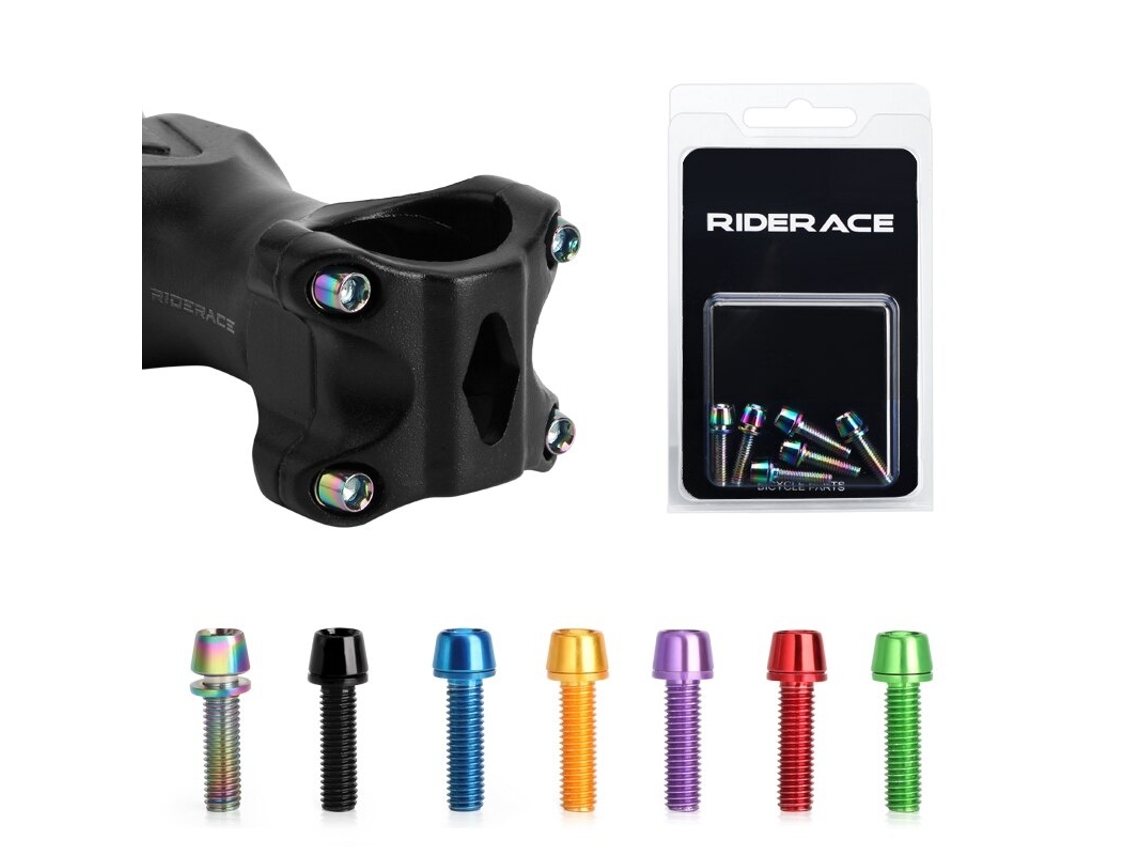 Lurelia Parafusos Bicicleta Para Mtb 18mm, 6pcs, 6 Peças