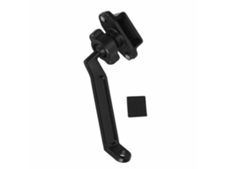 Suporte para walkie talkie EOOCOO, fixação no retrovisor de moto