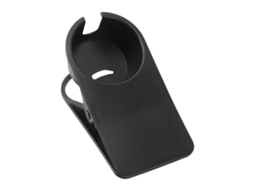 Porta Copo com Grampo Lateral para Mesa, Suporte para Copos e Garrafas Preto