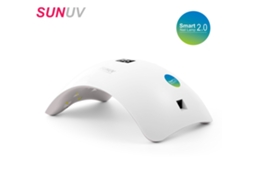 Lâmpada Secadora De Unhas Sunuv Com 21 Leds 48w Para Gel De Unhas, Secador De Manicure E Cura Automática