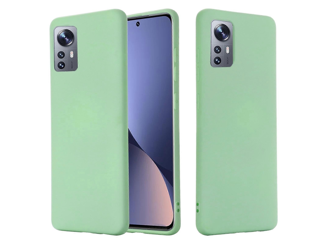Capa De Celular Em Silicone Líquido De Cor Pura Para Xiaomi 12 / 12x