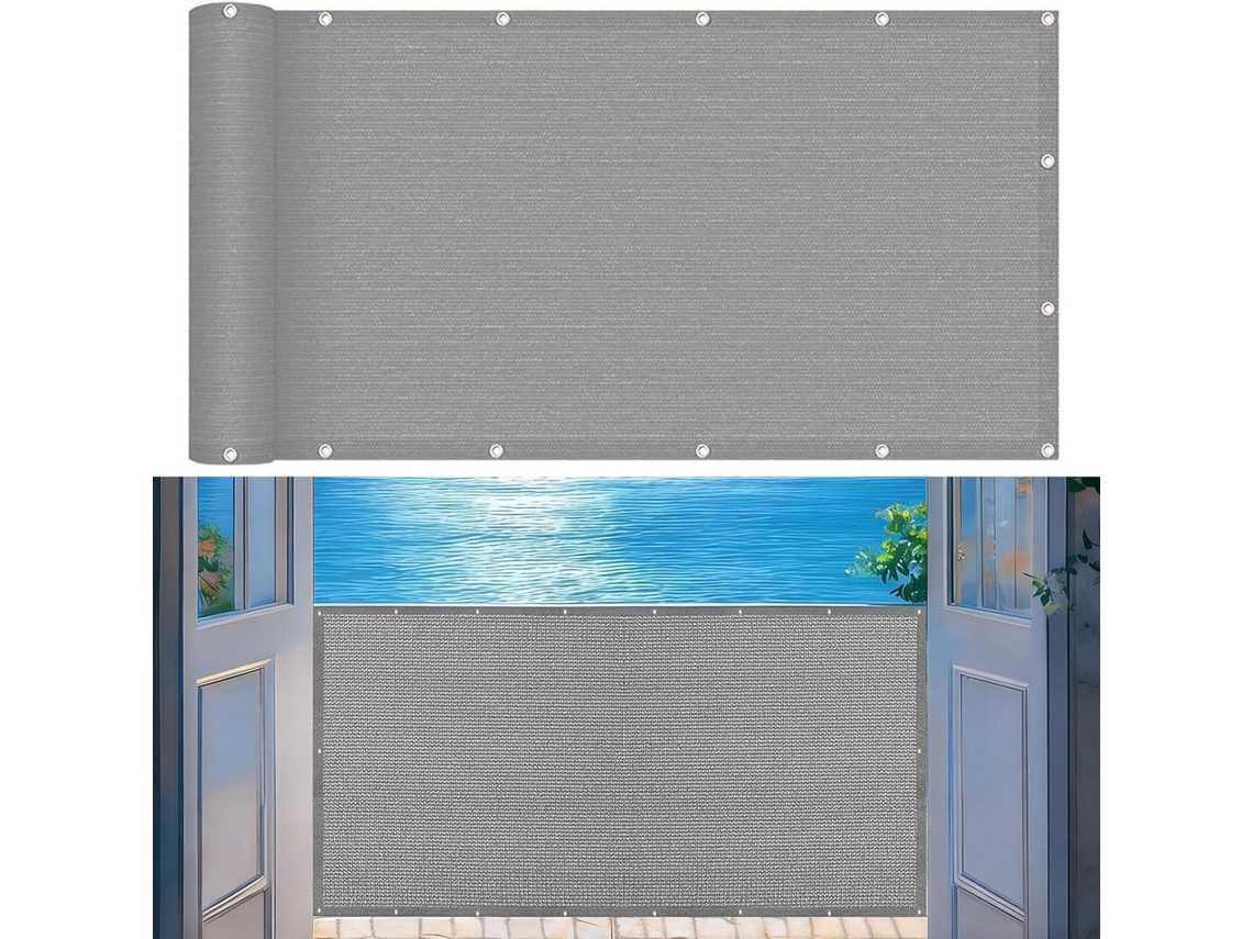 Tela De Privacidade, Guojun, 40 X 260 Cm, Hdpe, 220 G/m²