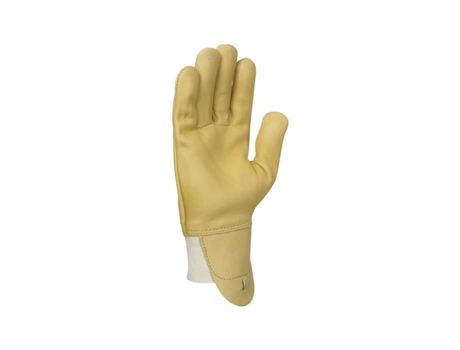 Luva Bovina Integral Controle Hidrorrepelente Proteção Arterial Tamanho 9 SF SINGER FRERES