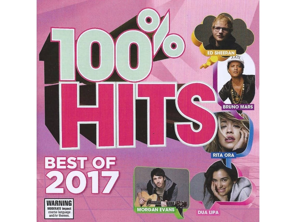 CD 100% Hits Best Of 2017