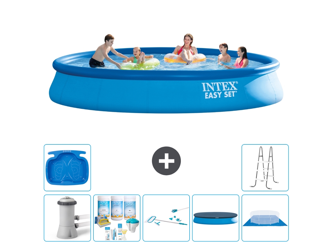 Intex Piscina Easy Set Redonda - 457x84 Cm - 8-peças S20276