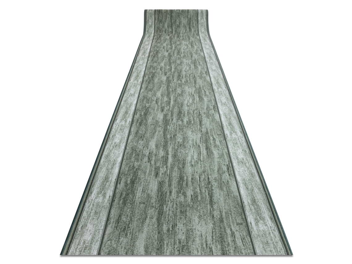 Pasadeiras Antiderrapante DYWANY LUSZCZOW (80 x 380 cm - Poliamida - Verde)
