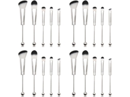 Kit SFUSHOS de 4 pincéis de silicone com contas