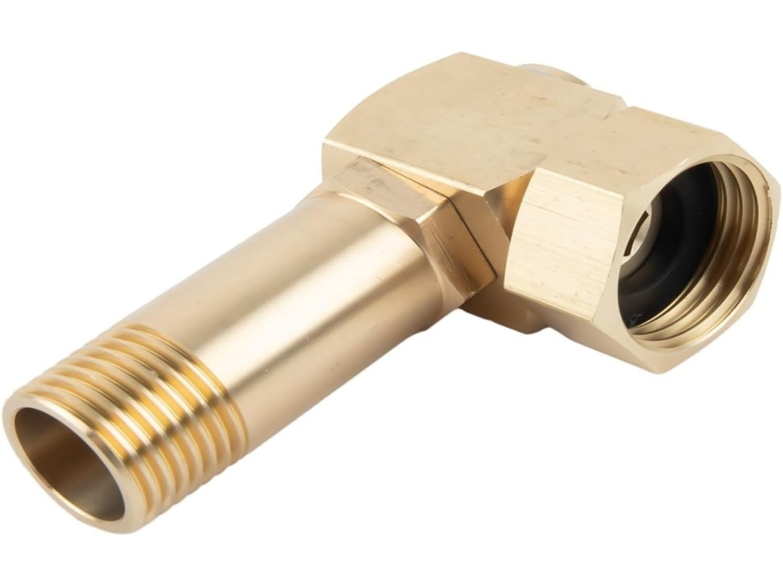 Adaptador Para Mangueira De Jardim, Peça Reposição Giratória Em Latão