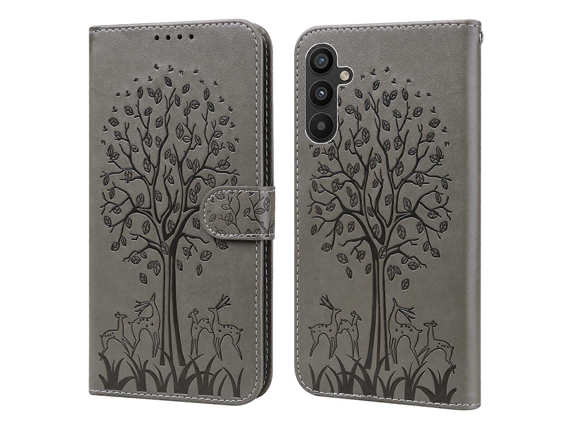 Capa Couro Para Samsung Galaxy A34 5g, Elysve