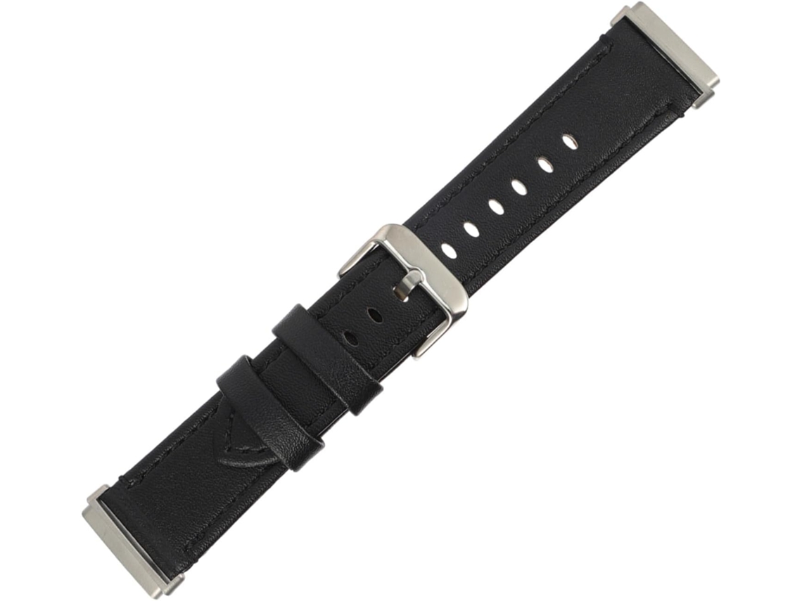 Pulseira De Couro Premium Compatível Com Fitbit Sense, Elegante E