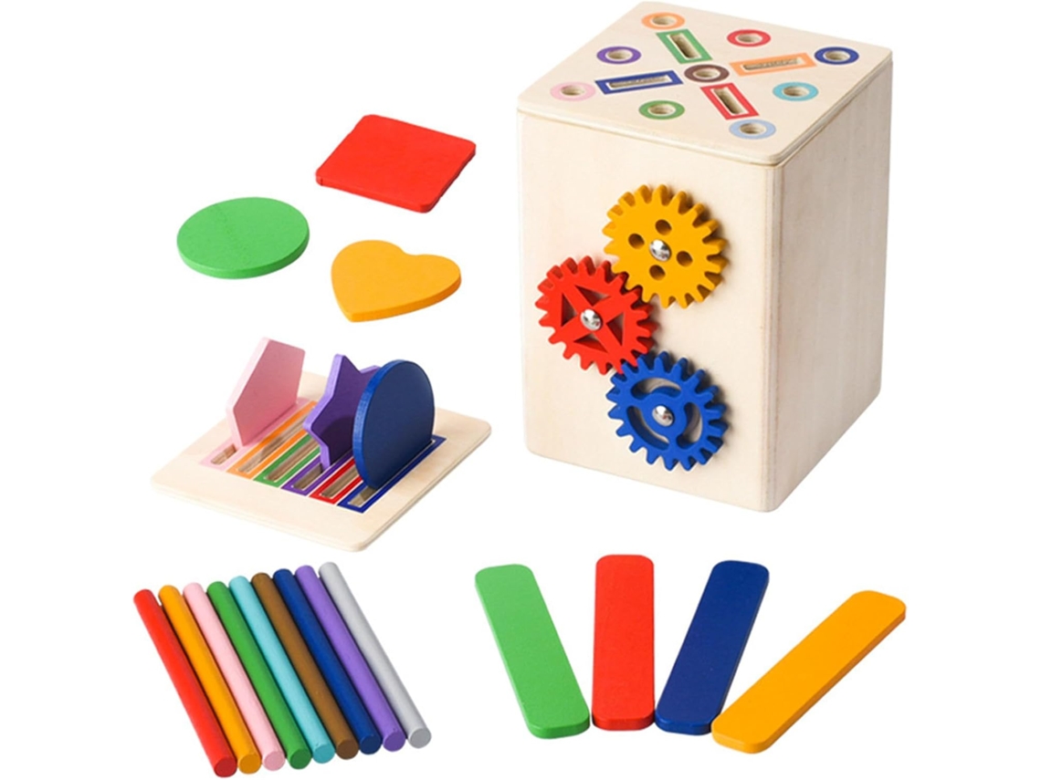Brinquedo Educativo Para Crianças Pequenas: Classificação De Cores E