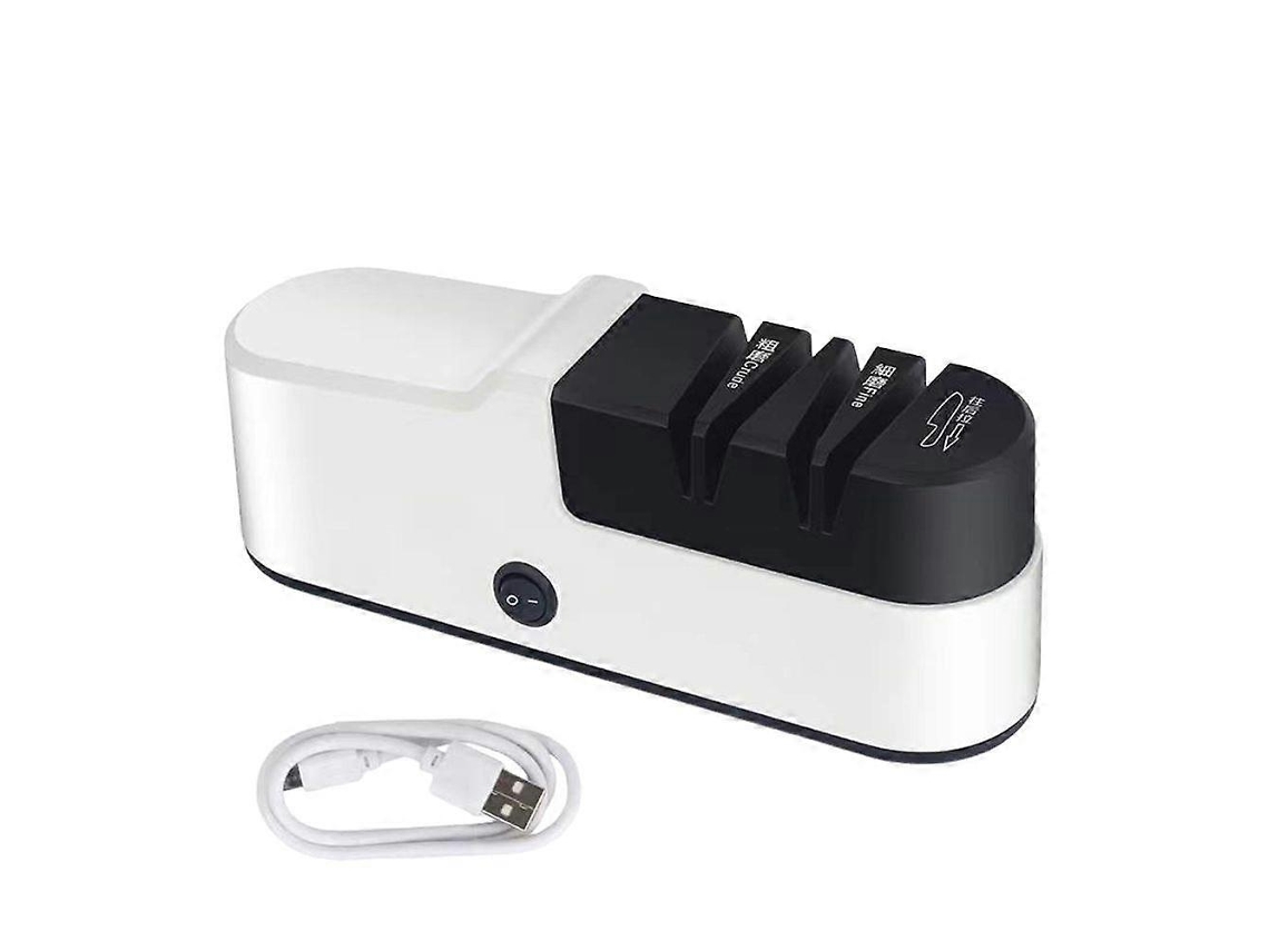 Afiador De Facas Elétrico. Sistema Profissional Afiação E Polimento Em Duas Etapas. Rápido Fácil Usar. Ferramenta Para Uso Domésti Aquaforge