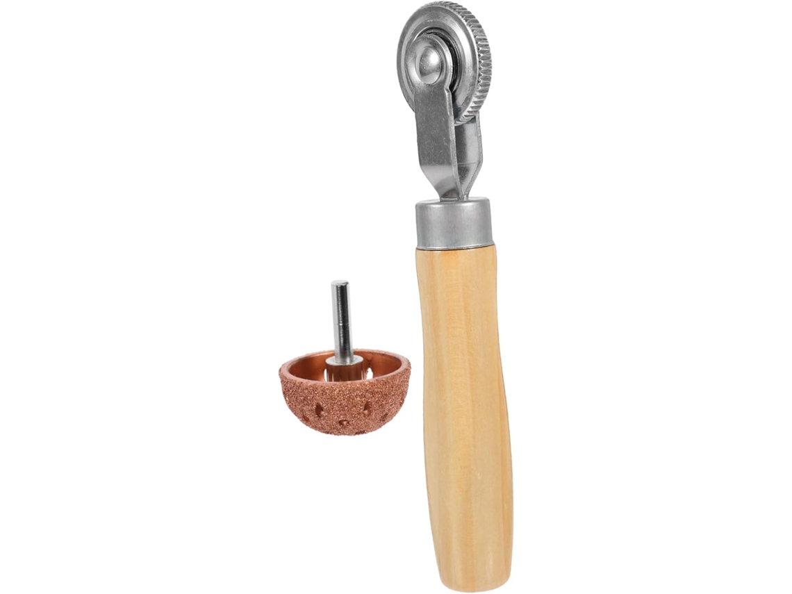 Rolo De Polimento Fino Para Reparo Pneus Ferro, Com Formato Tigela,