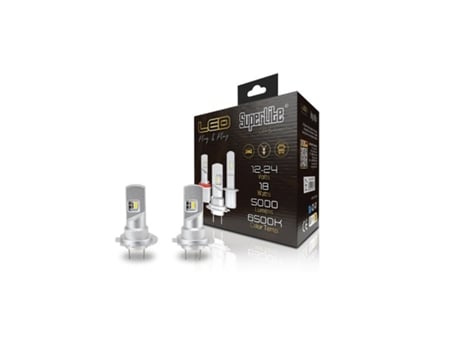 Kit Lâmpadas Halo Led H7 Plug&Play Gold SUPERLITE