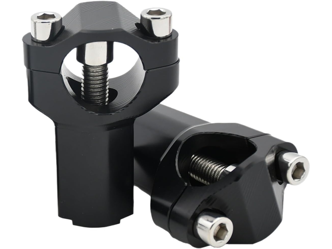 Braçadeira de Montagem para Guidão Motocicleta Cnc 28 Mm Adequada 28mm Fácil Instalar Suporte Elevação É