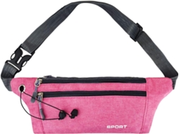 Bolsa de Cintura AQUAFORGE impermeável, ajustável, entrada para fone, leve