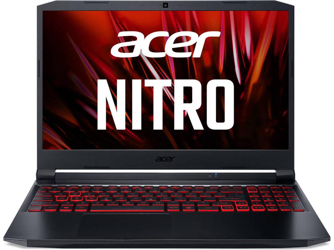 Portátil Gaming ACER Nitro 5 AN515-57-76WE (Intel Core i7-11800H - NVIDIA GeForce RTX 3050 - RAM: 16 GB - 512 GB SSD - 15.6'')