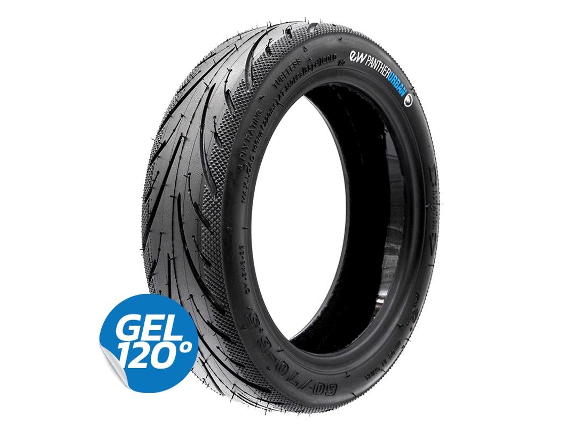 Pneu Sem Camara 60/70-6,5 Ewheel Pantherurban Com Gel Antipunctura