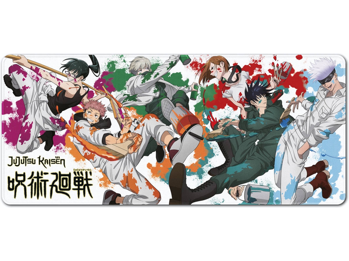 Tapete de Rato Gaming XL JUJUTSU KAISEN Paint (Exclusivo Worten)