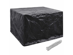 Maison Exclusive - Capas Para Mobiliário De Jardim 2 Pcs 8 Ilhós 135x135x90 Cm