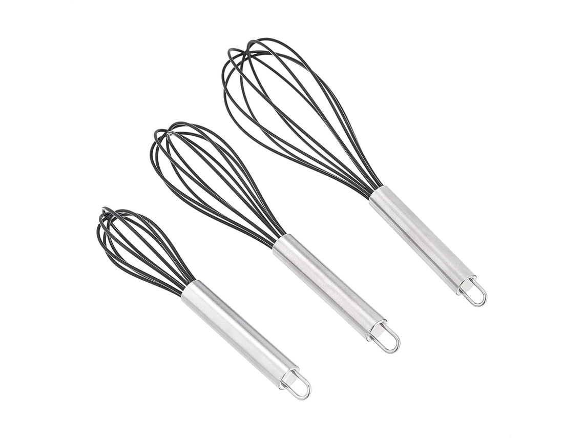 Batedeira de Ovos de Aço Inoxidável, Conjunto de Três Peças ZYBLSSBB