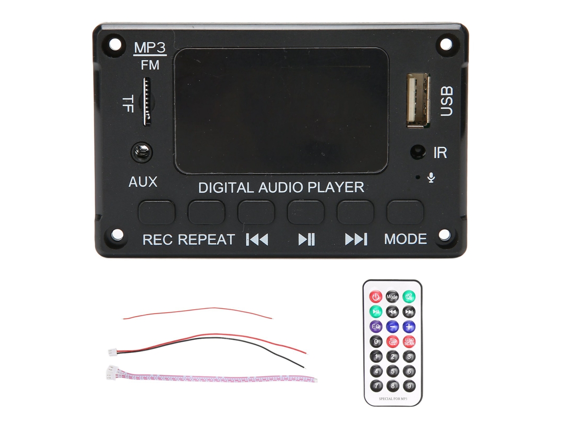 Placa de amplificador de potência Bluetooth 2x40W, decodificação MP3 EOOCOO