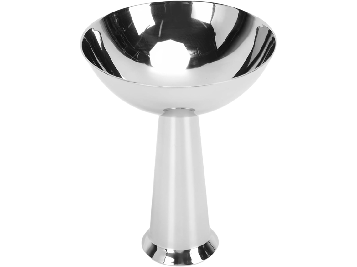 Taça De Sorvete Com Suporte, Taça De Sorvete Em Aço Inoxidável, Tigela Premium Para Servir Sobremesa Gokoco