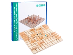 Jogo de tabuleiro Puzzle 2026 para crianças com raciocínio lógico Brinquedos de Madeira Passo a Passo Presente para a família