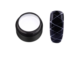 Gel De Unha Para Desenhar Linhas E Puxar Seda 5ml - Esmalte De Pintura Em Pontes E Linhas (branco)