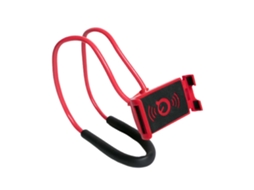 Suporte Flexível E Portátil Para Celular, Ideal Para Pendurar No Pescoço Ou Usar Na Cama - Yx Vermelho