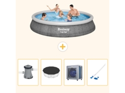 Bestway Piscina Bestway Fast Set Redonda - 396x84 Cm - 5-peças S199