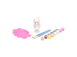 Kit Pintura Boneca Diy Textura Cristalizada Educativo Decorativo